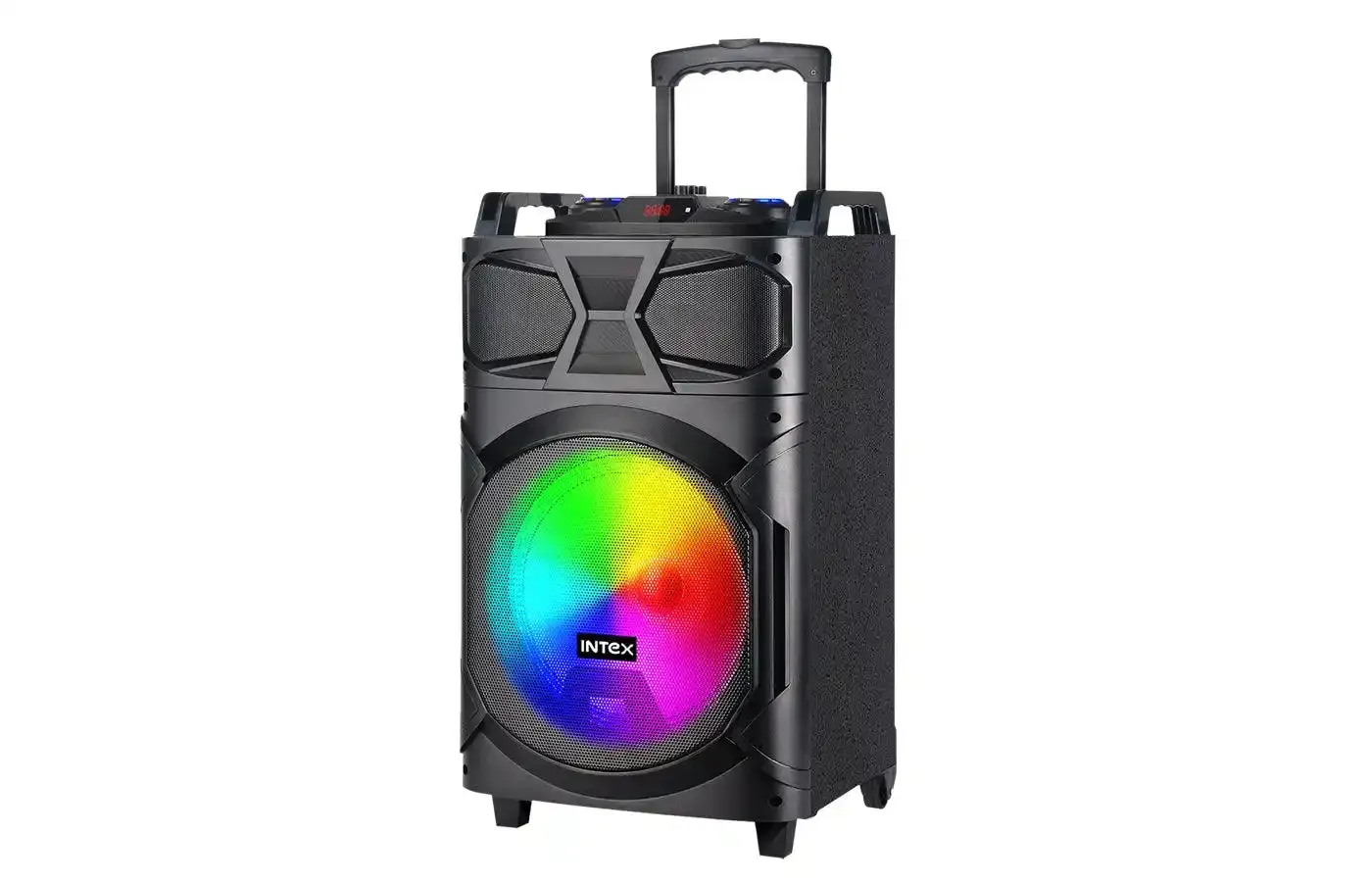 Karaoke zvučnik Intex T-350 TUFB (Dual) v5.1 Trolley FM/Aux/HDMI/USB/BT 5.1/2 x mic/ Daljinski 60W Slika 3