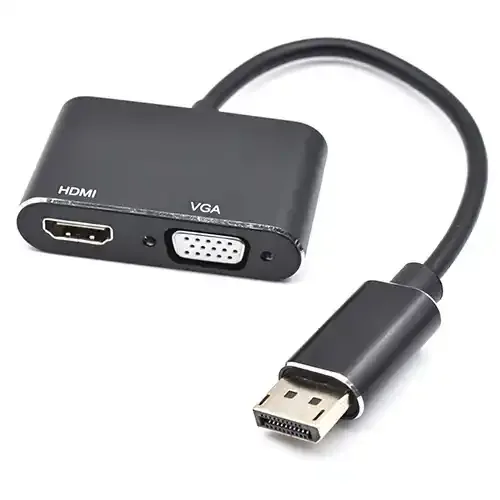 Adapter konverter Displayport - HDMI/VGA 1080p Kettz DP2HV-K12 Slika 1