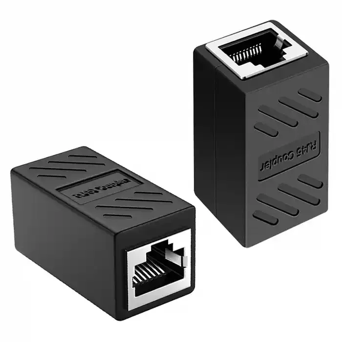 Žensko-ženski RJ 45 1/1 Kettz KT-URJ45.11/ Kompatibilna sa Cat7/Cat6/Cat5e/Cat5 kablovima Slika 1