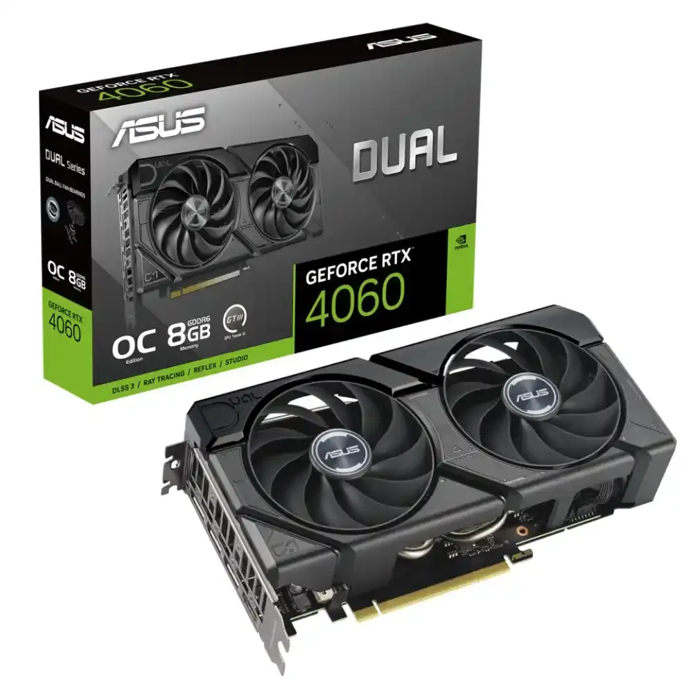 Grafička karta Asus DUAL-RTX4060-O8G-EVO GDDR6 8GB 128bit 3xDP/HDMI Slika 1