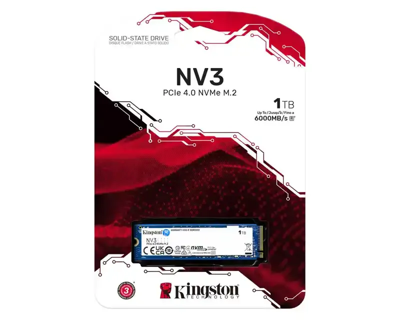 SSD M.2 NVME 1TB Kingston SNV3S/1000G 6000MBs/4000MBs Slika 2