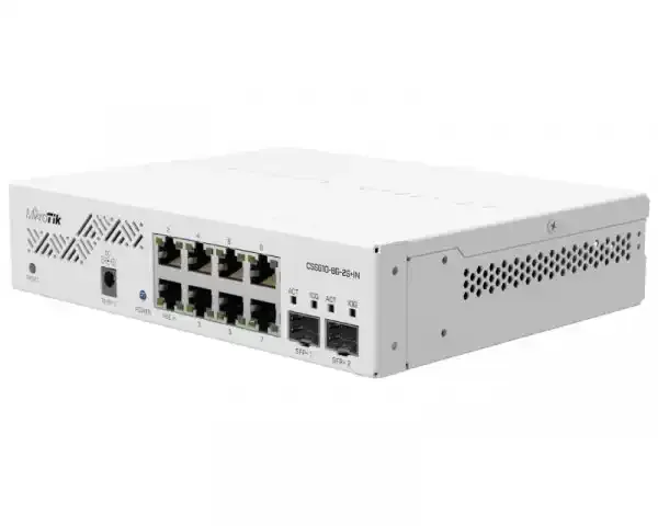 MikroTik CSS610-8G-2S+IN upravljiv svič sa 8x Gb RJ45 + 2 x 10Gbe Slika 2