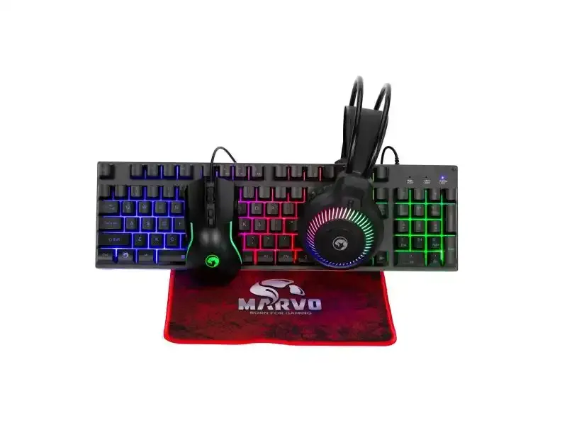 Tastatura + miš + slušalice + podloga Marvo LOOT 40 CM416 Slika 1