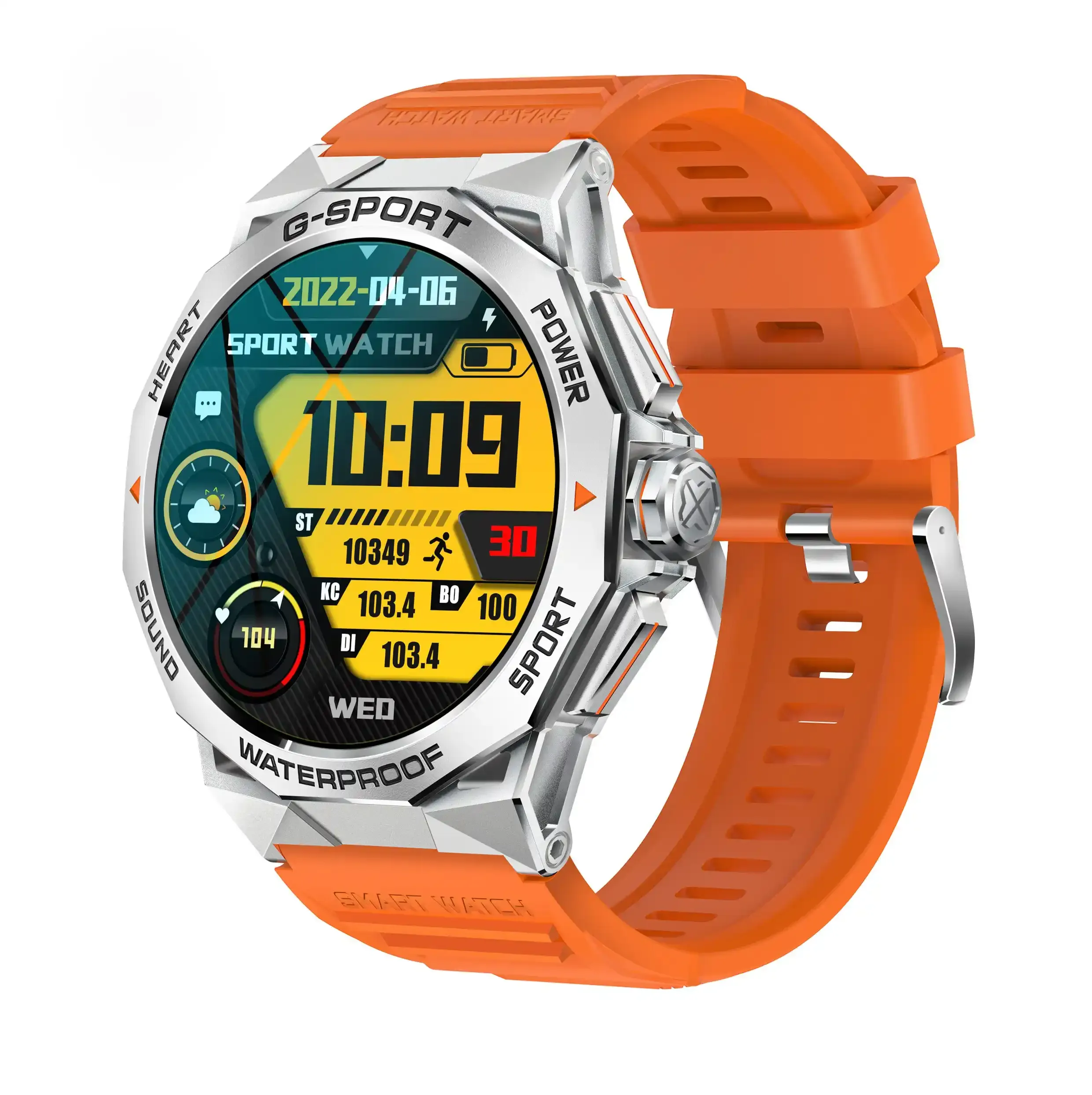 Smart Watch MADOR K62 narandžasti Slika 1