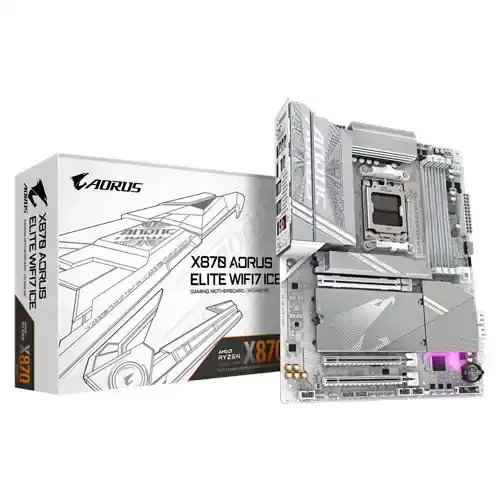 Matična ploča Gigabyte AM5 X870 A ELITE WF7 ICE/HDMI/M.2 Slika 1