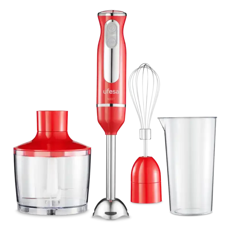 Štapni mikser Ufesa BP3443 Rouge/crveni/snaga 600W/4 nastavka Slika 1