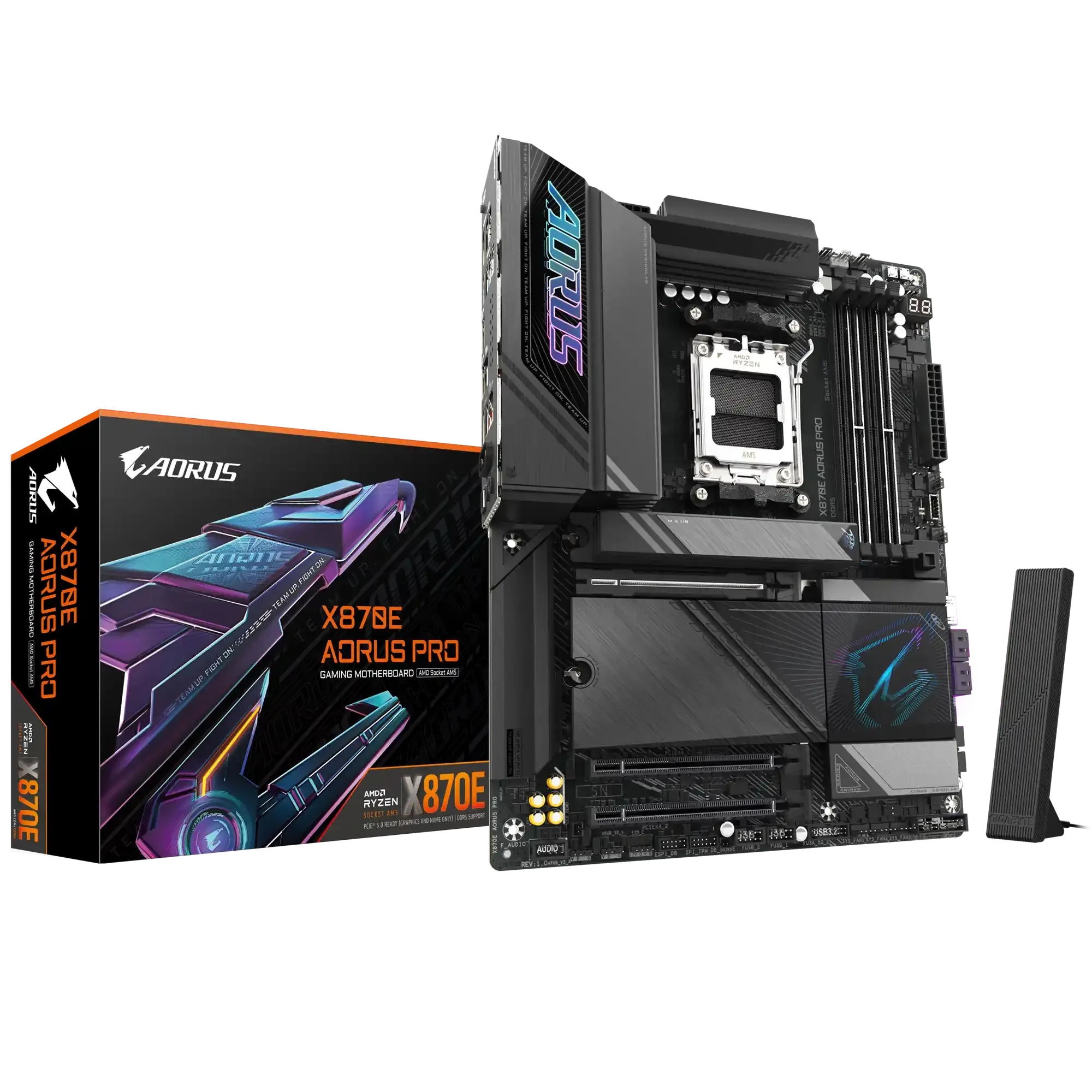 Matična ploča Gigabyte AM5 X870E AORUS PRO Slika 1