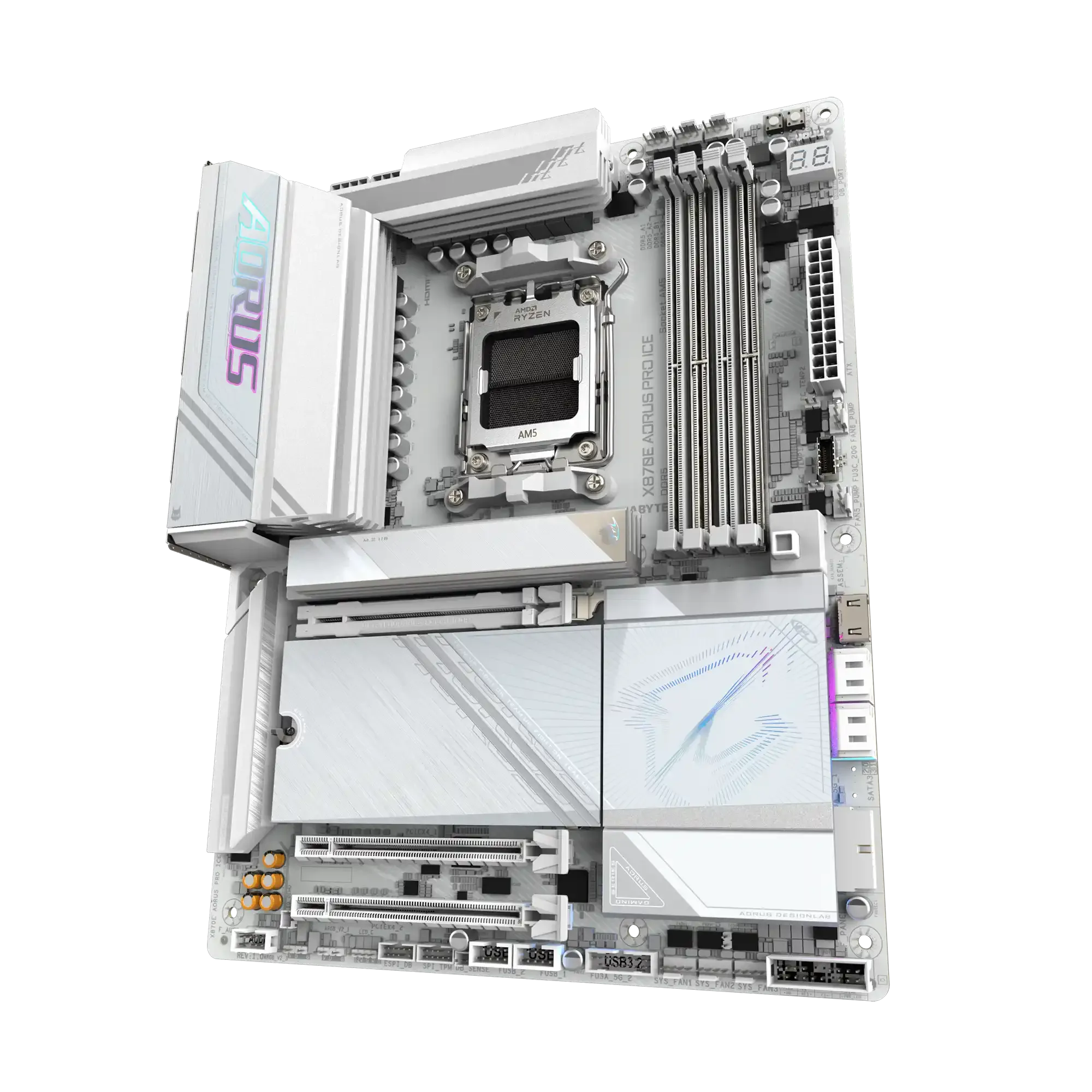Matična ploča Gigabyte AM5 X870E AORUS PRO ICE Slika 3