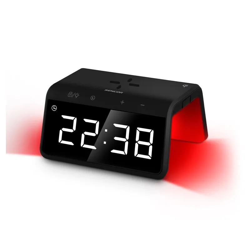 FM radio alarm sa bežičnim punjačem SENCOR SDC 7900 Qi Slika 2