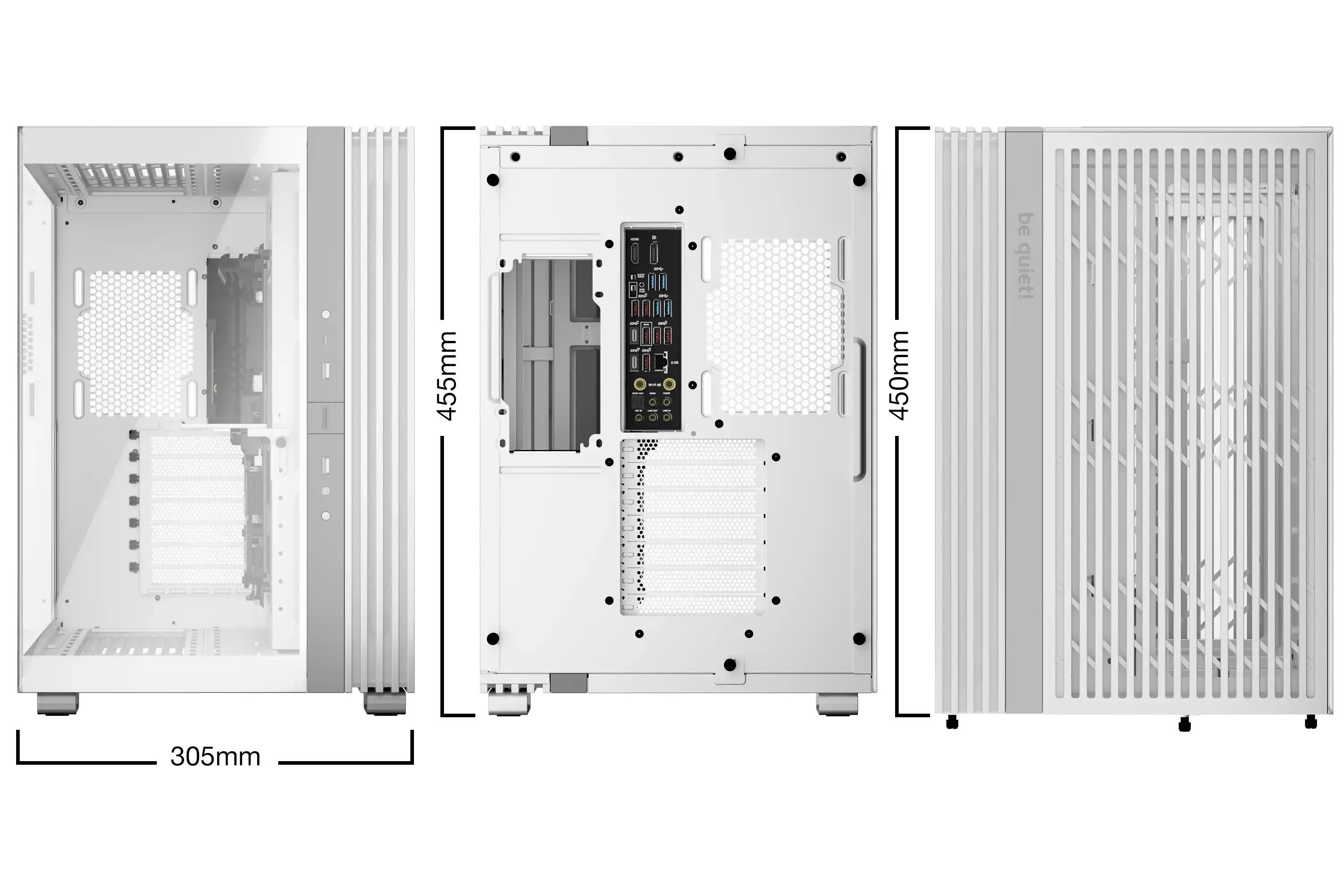 Kućište Be Quiet Lite Base 600DX White BGW66 Slika 2