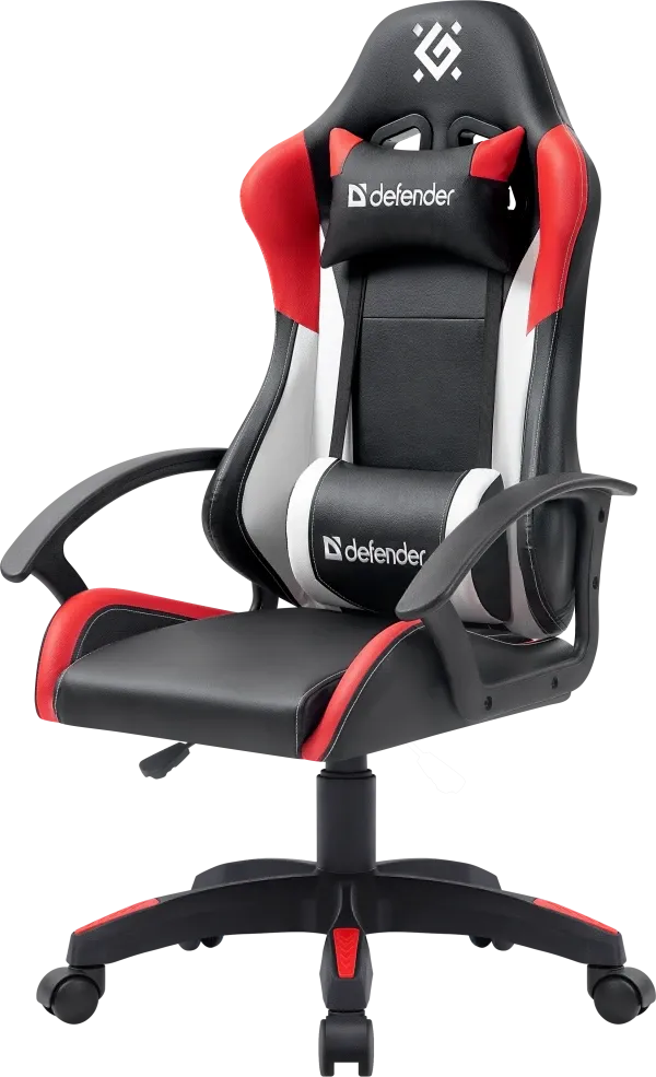 Dečija gaming stolica Defender Crater crno crvena Slika 3