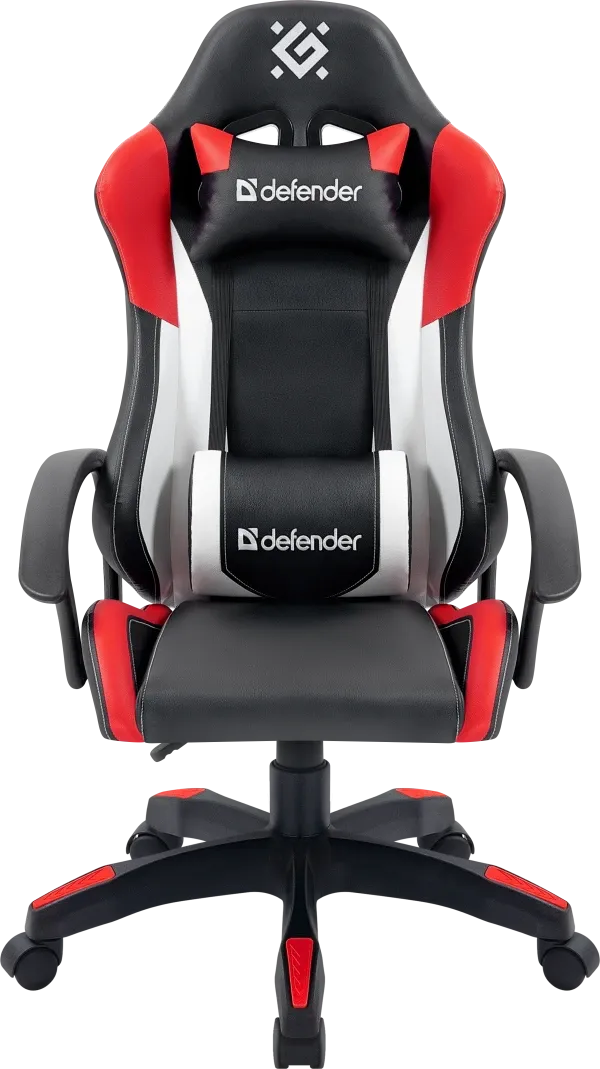 Dečija gaming stolica Defender Crater crno crvena Slika 2