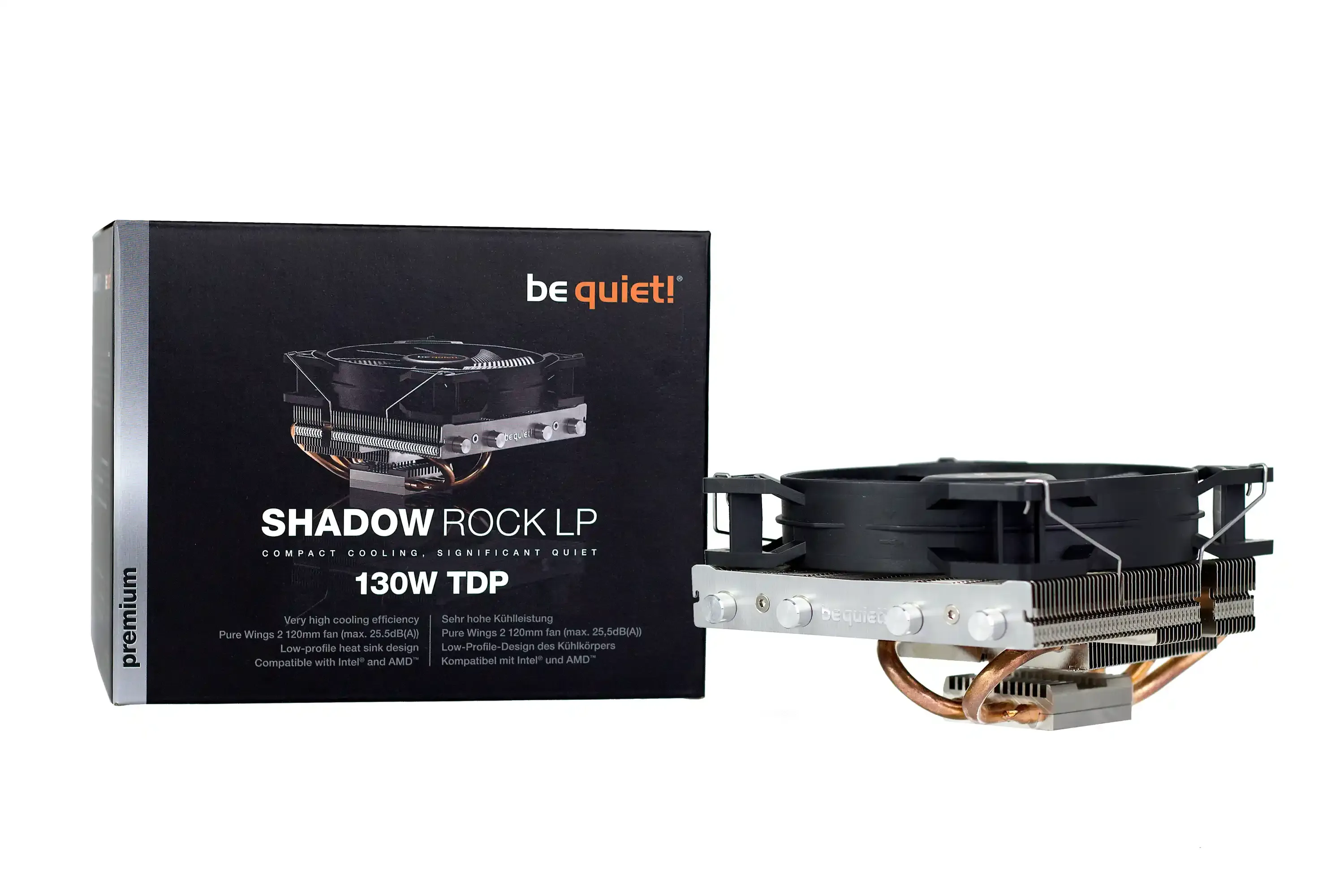 CPU Cooler Be quiet Pure Rock Low Profile BK002 (AM4/AM5,1200,1700) 130W Slika 1