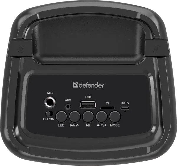 Karaoke sistem Defender Concerto LED backlight/ BT 5.3/FM/MP3/USB/microSD/Mikrofon 20W TWS Slika 4