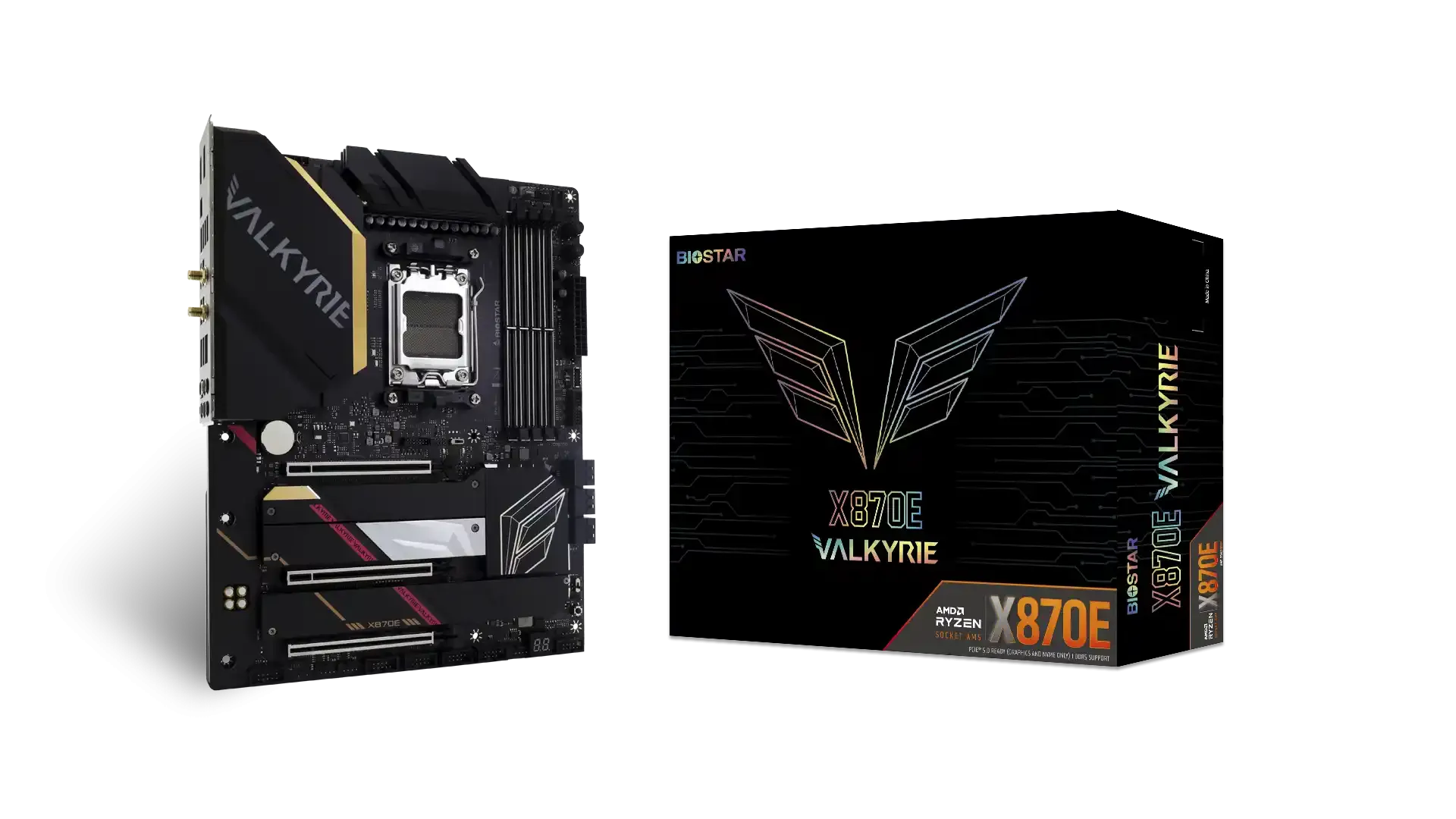 Matična ploča AM5 Biostar X870E Valkyre Slika 1