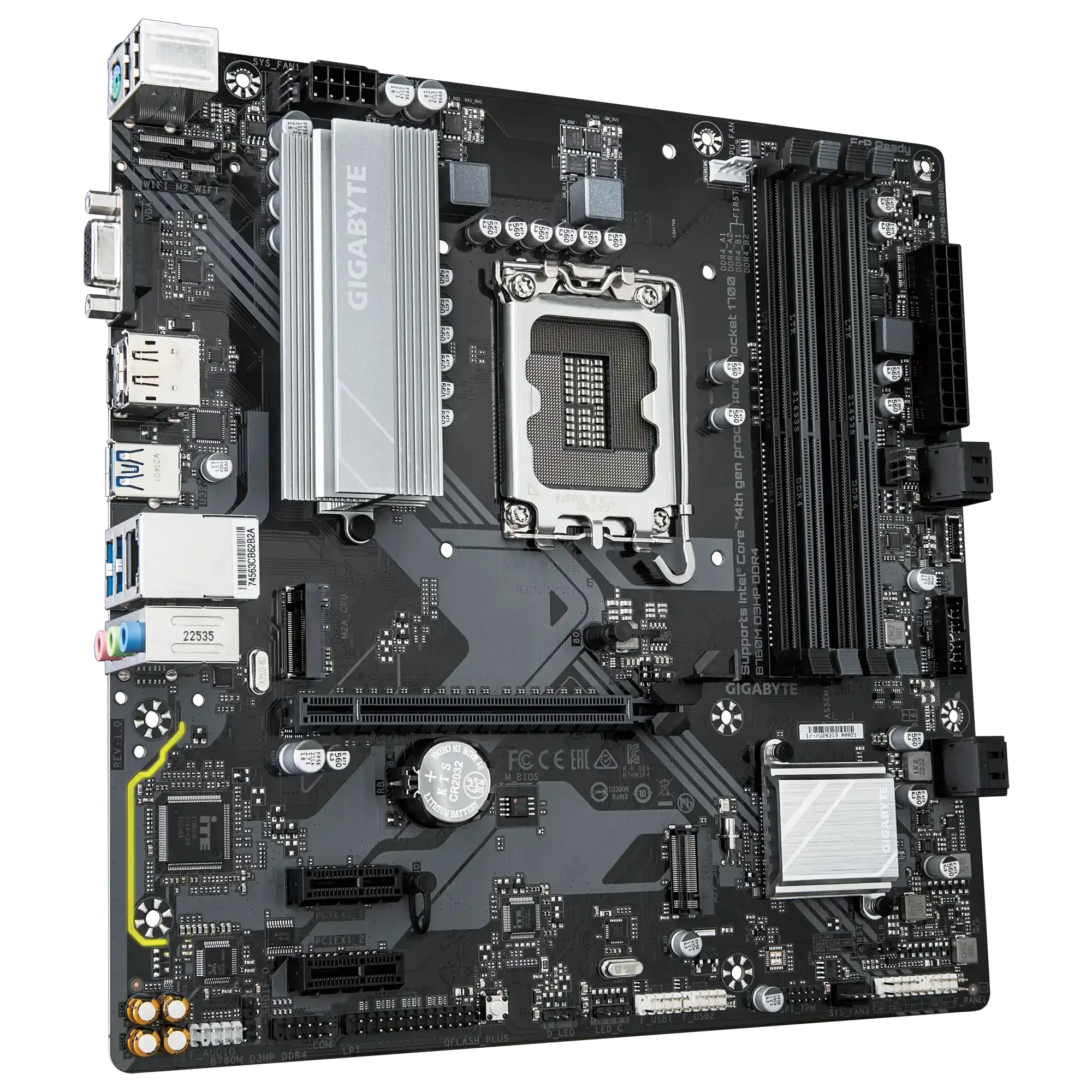 Matična ploča 1700 Gigabyte B760M D3HP DDR4 Slika 3