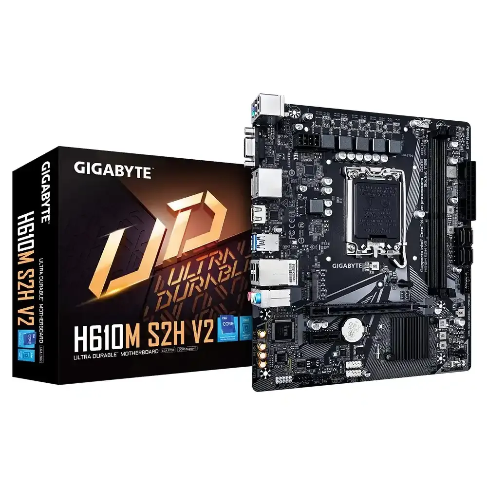 Matična ploča 1700 Gigabyte H610M S2H V2 VGA/HDMI/2xDP/M.2/DDR5 Slika 1