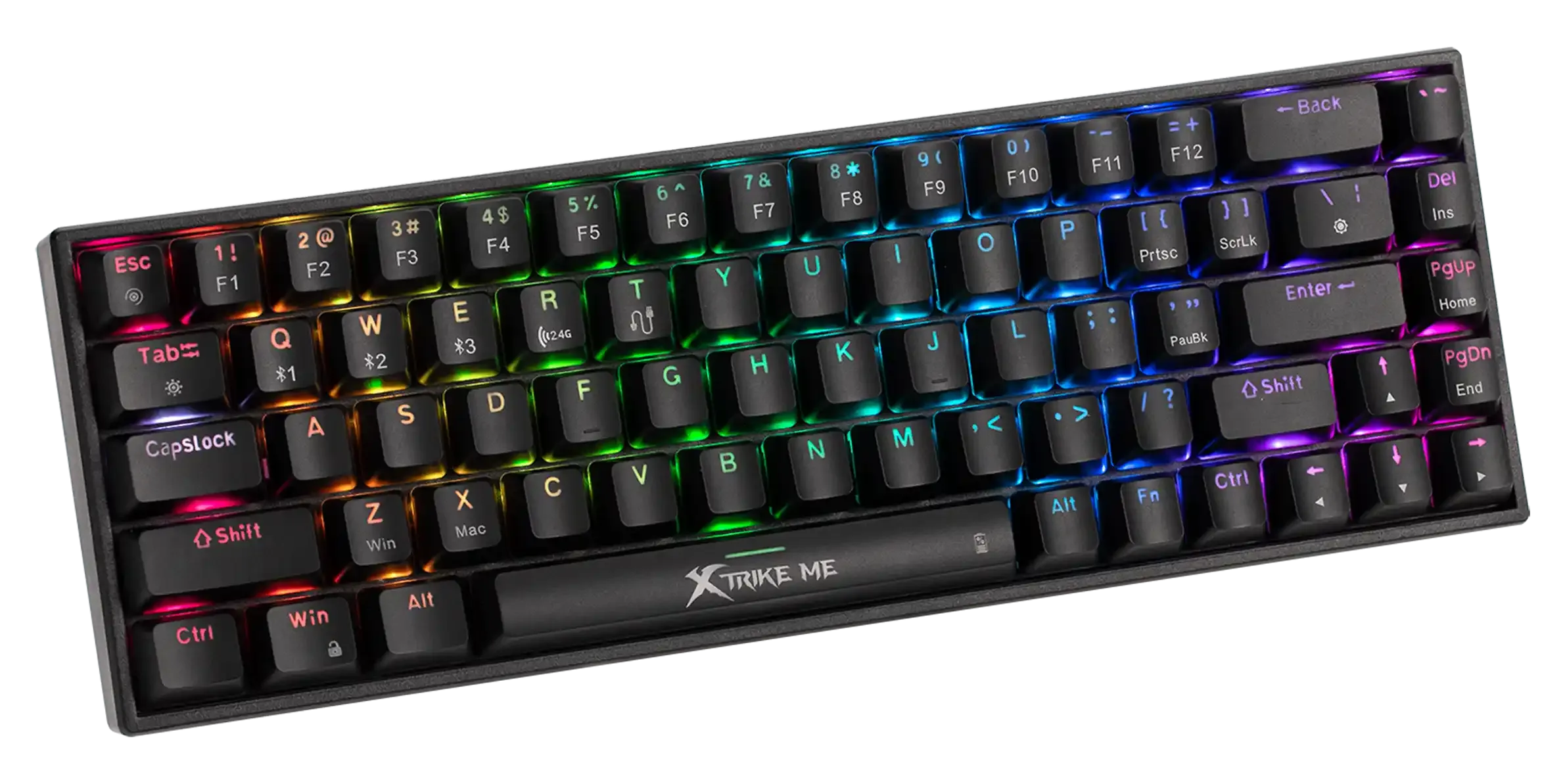 Bežična tastatura Xtrike GK993W mehanička crna Slika 1