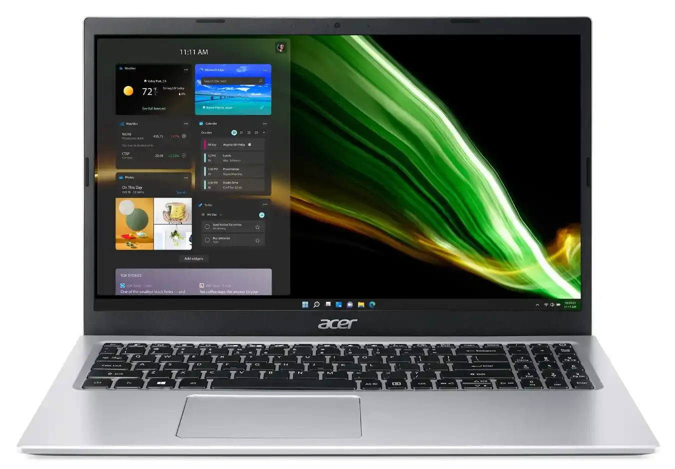 Laptop Acer Aspire 3 A315-59 15.6 FHD IPS/i7-1255U/16GB/NVMe 512GB/Iris Xe/srebrna/NX.K6TEX.00E Slika 1