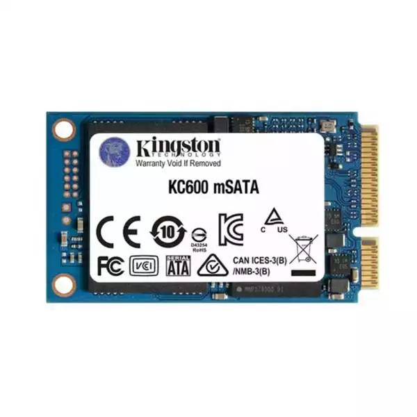 SSD mSATA 256GB Kingston SKC600MS/256G 550MBs/500MBs Slika 1