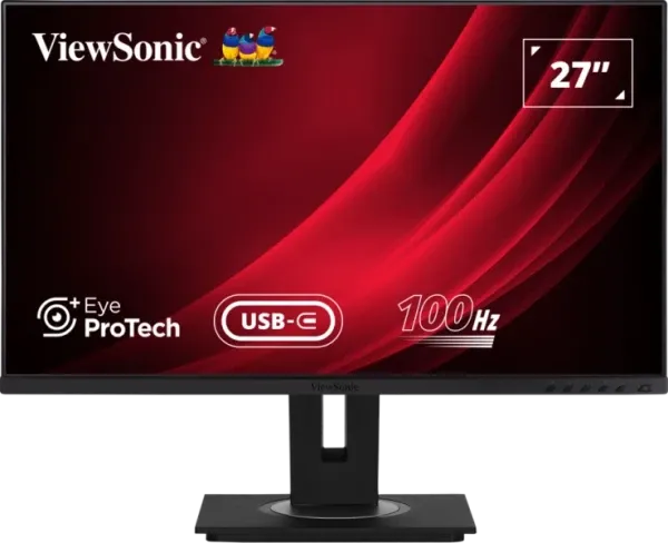 Monitor 27 Viewsonic VG2755-2K 2560x1440/QHD/100Hz/IPS/5ms/HDMI/DP/4x USB/USB-C/Pivot/Zvučnici Slika 1