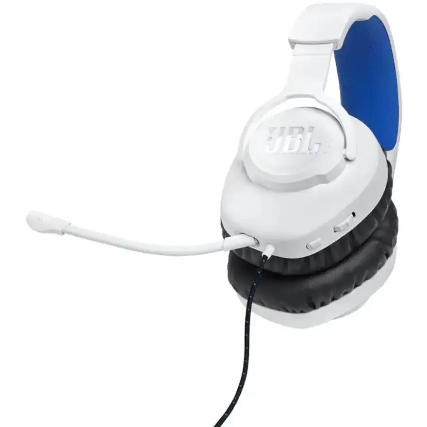 Slušalice sa mikrofonom JBL Quantum 100PS plavo bele Slika 3