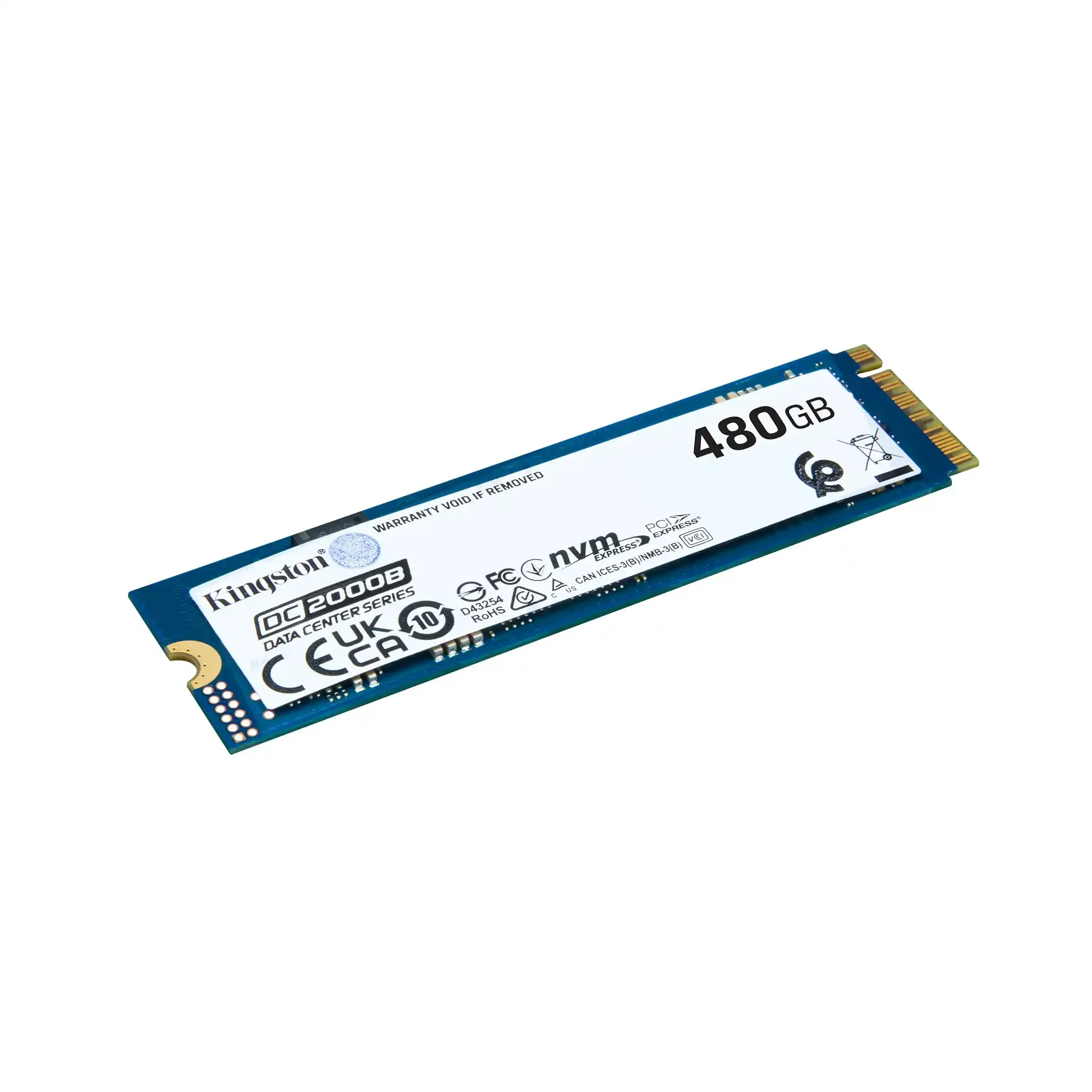 Serverski NVME SSD Kingston DataCentar DC2000B 480GB 2280/7000MBs/800MBs PLP SEDC2000BM8 Slika 3