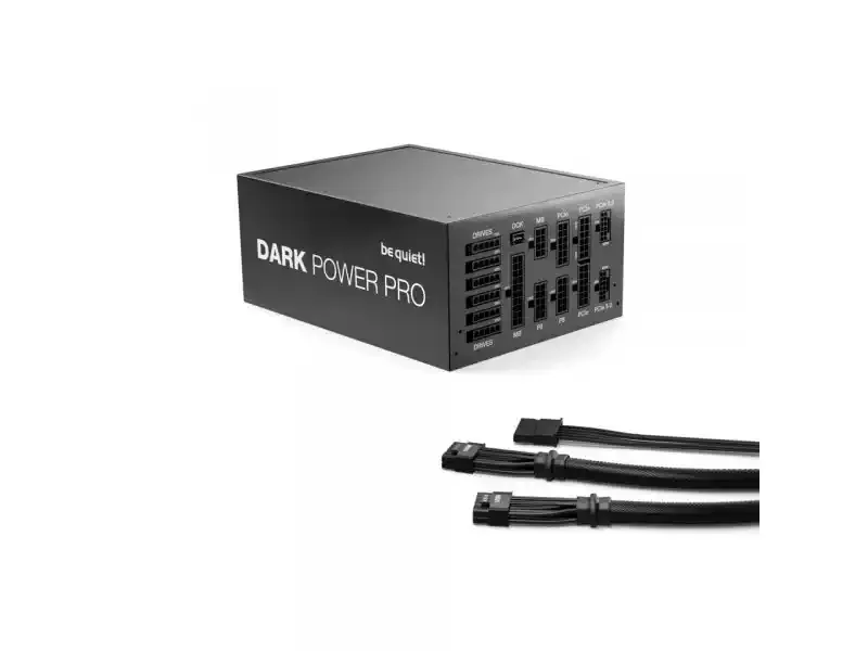 Napajanje Be Quiet Dark Power PRo 13 1300W BN331 Titanium Modularno ATX3.0 Slika 3