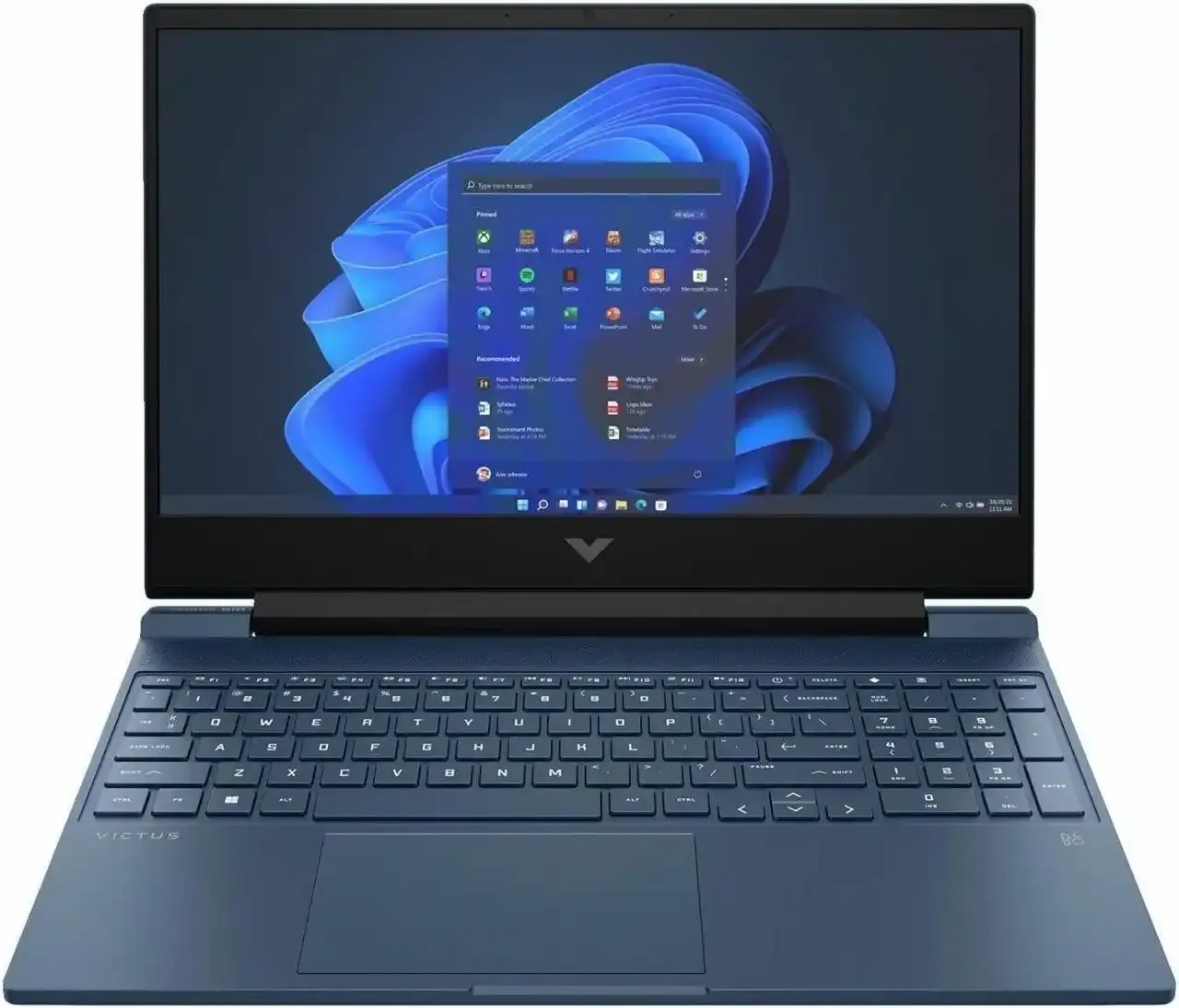 Laptop HP Victus 15-FA0033 15.6 FHD IPS 144Hz/i5-12450H/16GB/NVMe 512GB/RTX3050 4GB/blue Slika 1