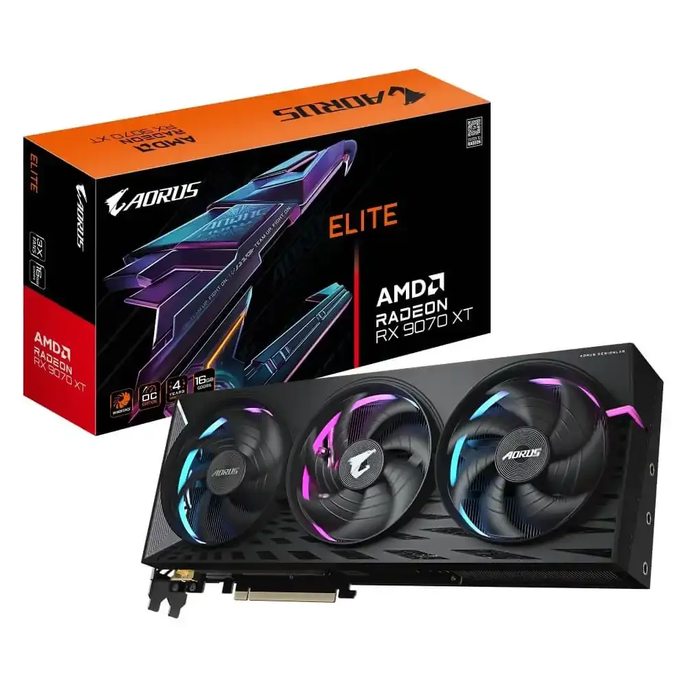 Grafička karta Gigabyte RX9070XT GDDR6 16GB  GV-R9070XTAORUS E-16GD 256bit 2xDP/2xHDMI Slika 1
