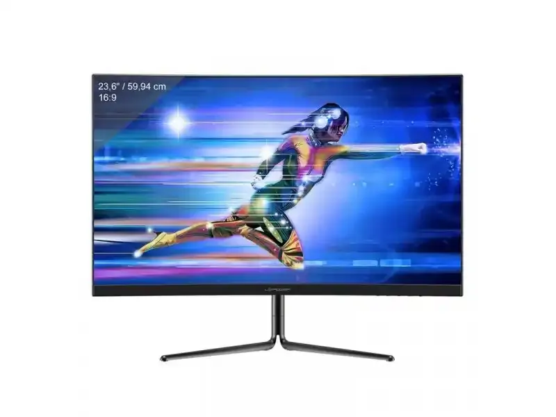 Monitor 23.6 LC Power LC-M24-FHD-165-C-V2 1920x1080/FHD/VA/165Hz/1ms/2x HDMI/DP/Curved Slika 1