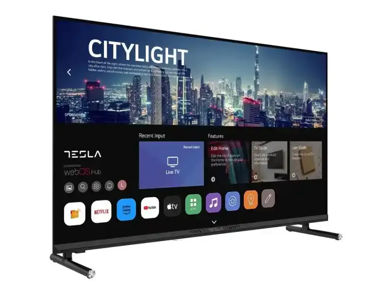 SMART LED TV 55 Tesla 55E645BUW 3840x2160/UHD/4K/DVB-T2/S2/C/Frameless/WebOS Slika 3