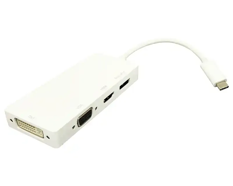 Adapter koverter USB Tip C 3.2 - Displayport/HDMI/VGA E-Green Slika 1