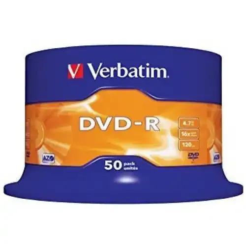 DVD-R Verbatim 1/50 Cake Slika 1