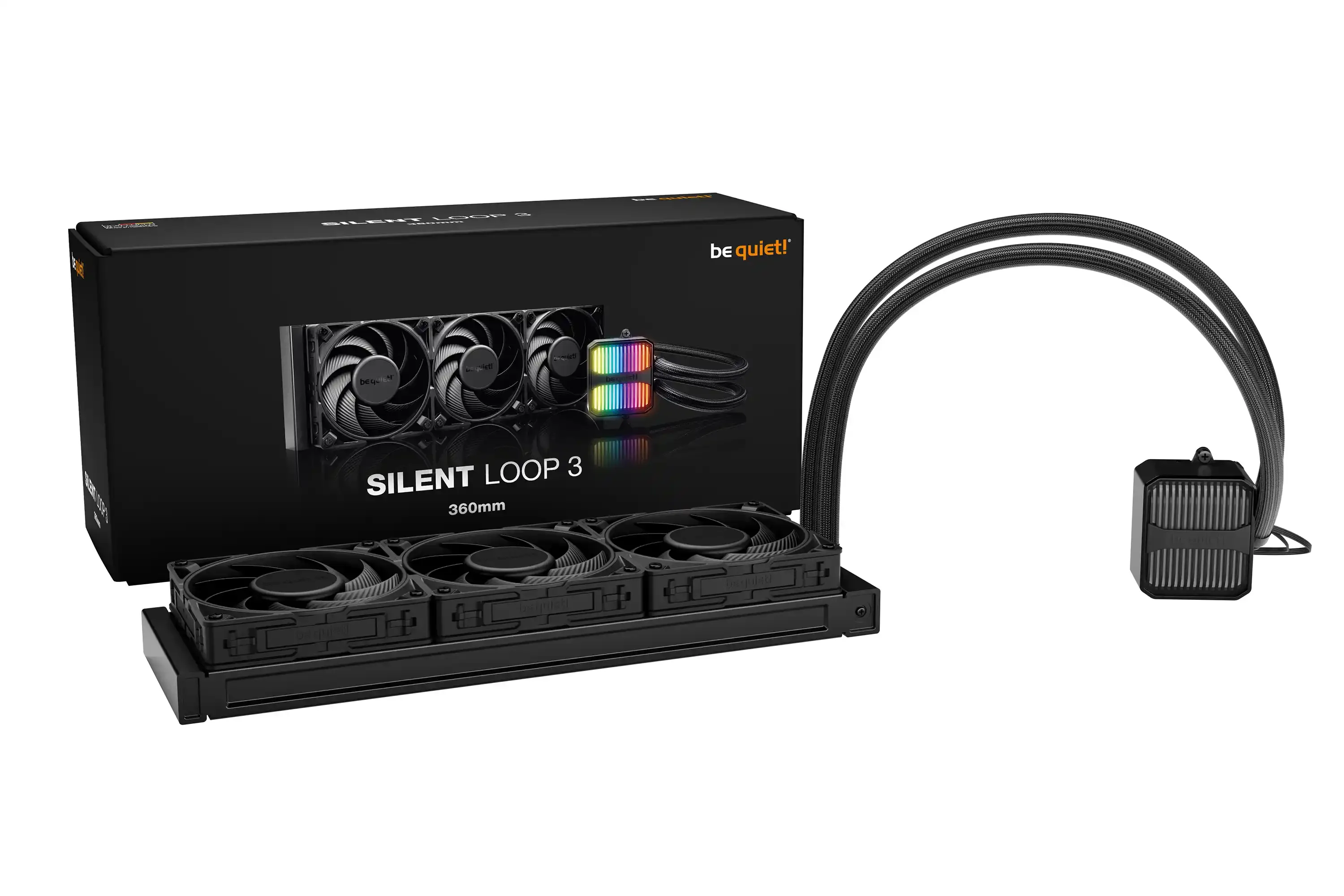 CPU vodeno hladjenje Be Quiet Silent Loop 3 360mm BW025 (AM4,AM3,1151,1150,1155,1200,1700) Slika 1