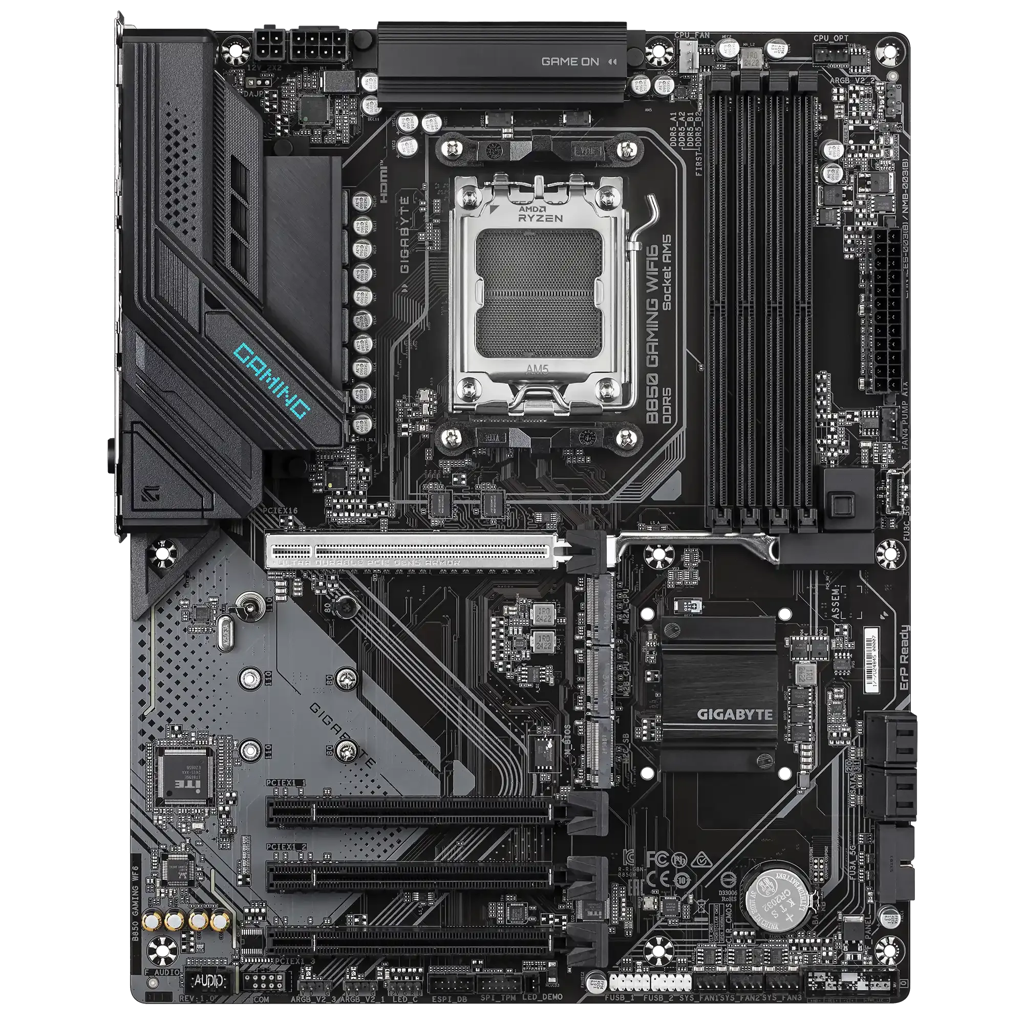 Matična ploča AM5 Gigabyte B850 GAMING WIFI 6 DDR5 DP/HDMI/M.2 Slika 2