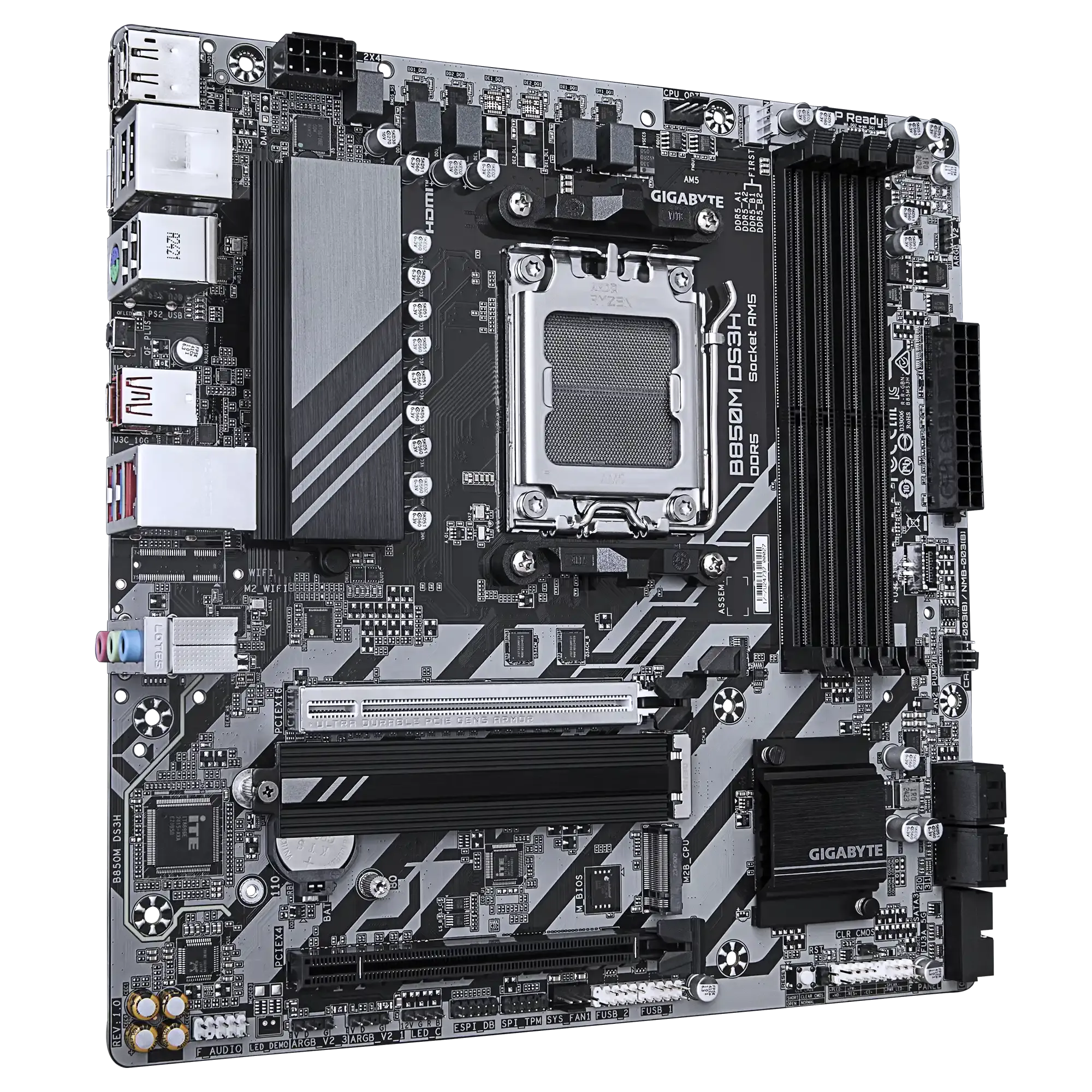 Matična ploča AM5 Gigabyte B850M DS3H DDR5 HDMI/DP/M.2 Slika 4