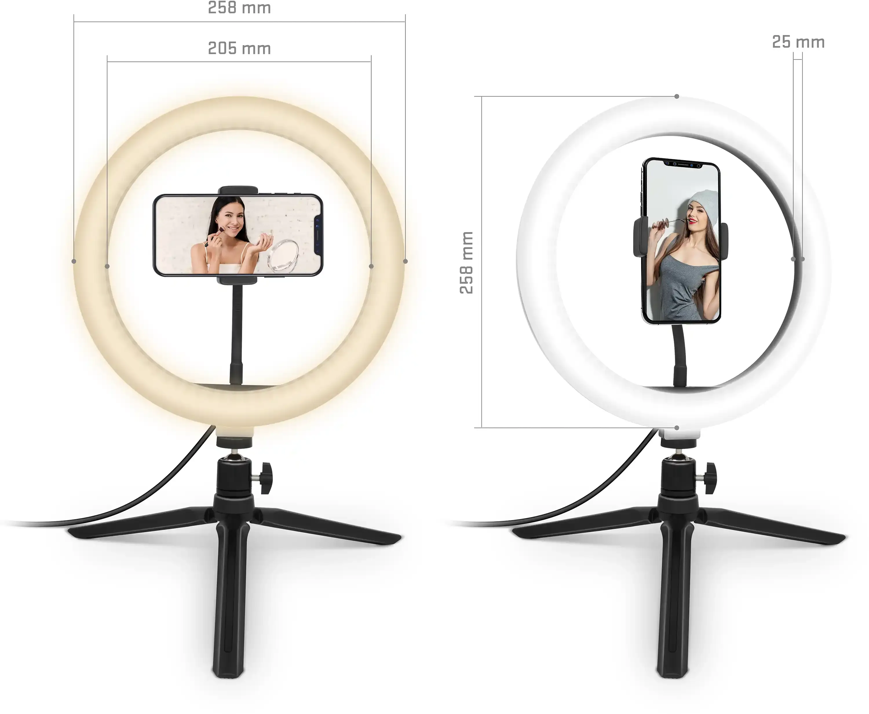 Nosač za mobilni telefon Yenkee YSM 710 RGB RING Slika 2