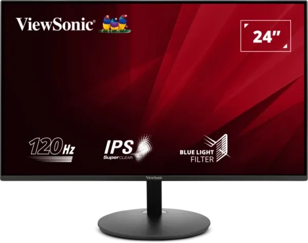 Monitor 24 Viewsonic VA24E1-H 1920x1080/Full HD/IPS/5ms/120Hz/VGA/HDMI/Frameless Slika 1
