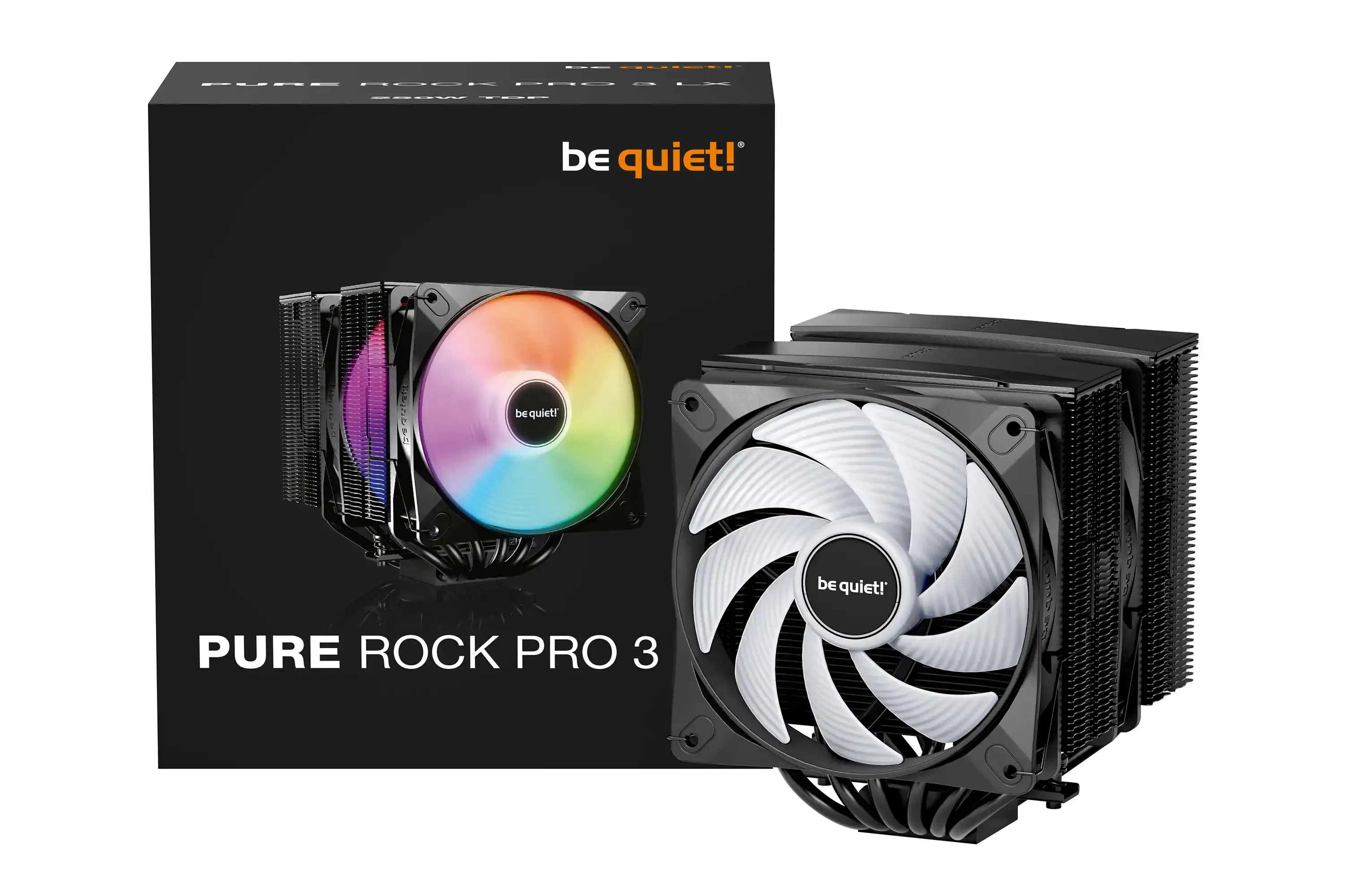 CPU Cooler Be quiet ARGB Pure Rock PRO 3 LX BK043 (AM4,AM5,1200,1700)/TDP-250W Slika 1