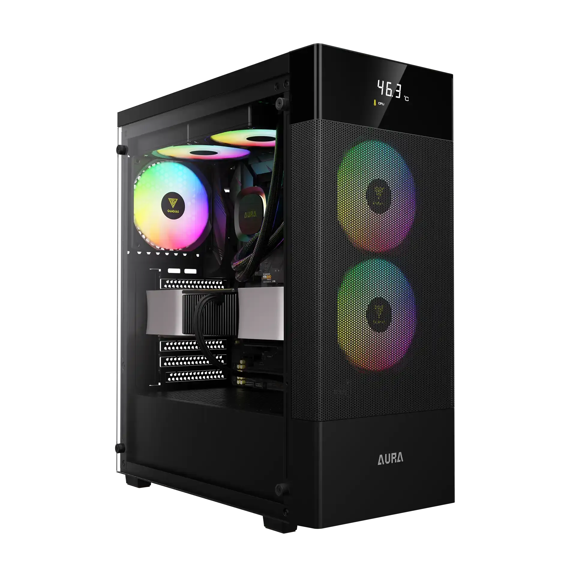 Kućište Gamdias Aura GC5 Elite ARGB Slika 1