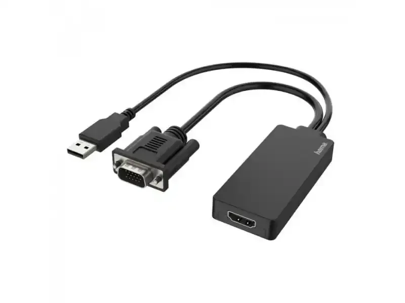 Adapter konverter VGA-USB - HDMI Hama 200342 M/|Ž Slika 1