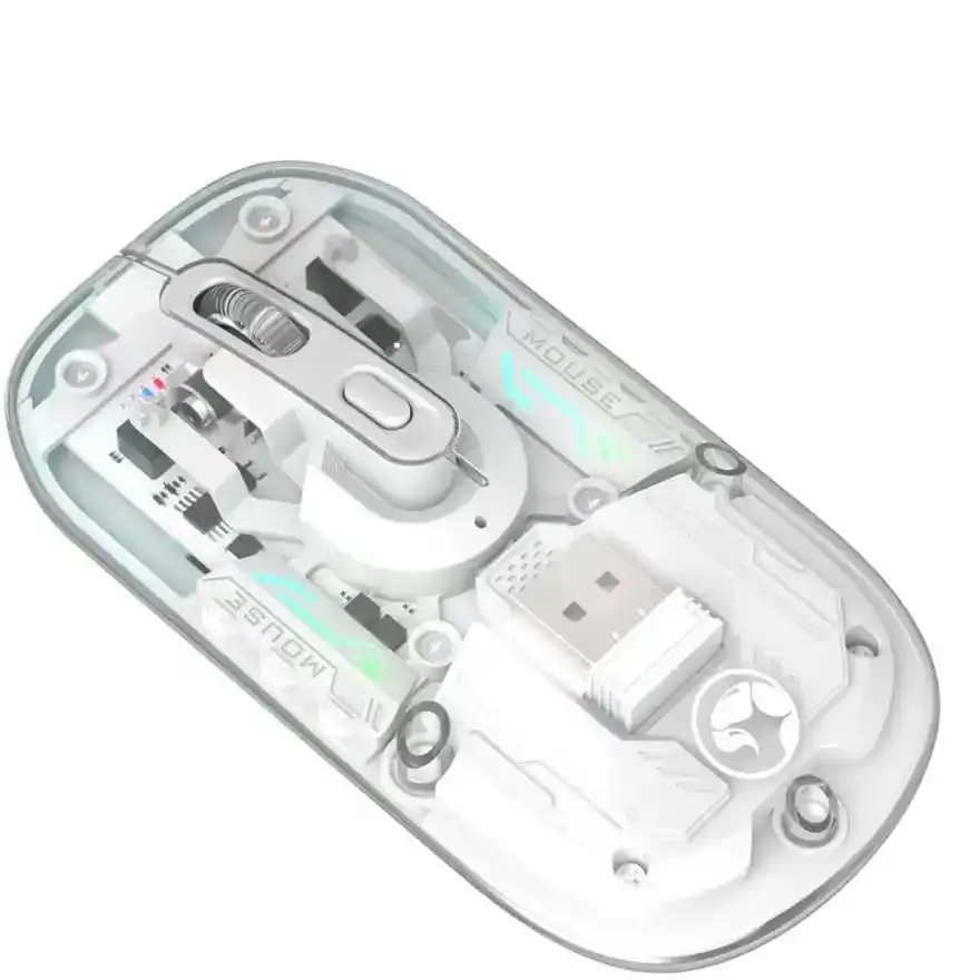 Bežični gaming miš Marvo Prism M808W Transparent Slika 2