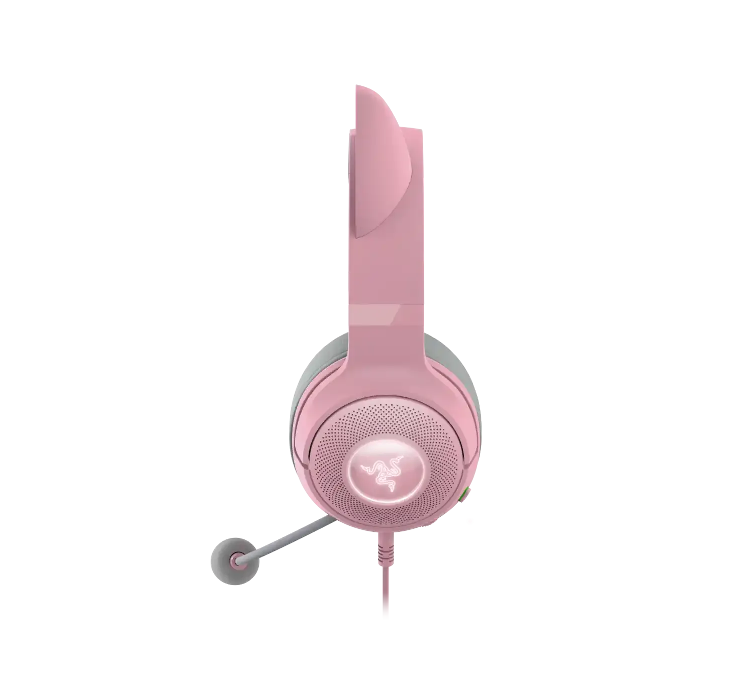 Slušalice sa mikrofonom RAZER Kraken Kitty V2 - Roze RGB Slika 4