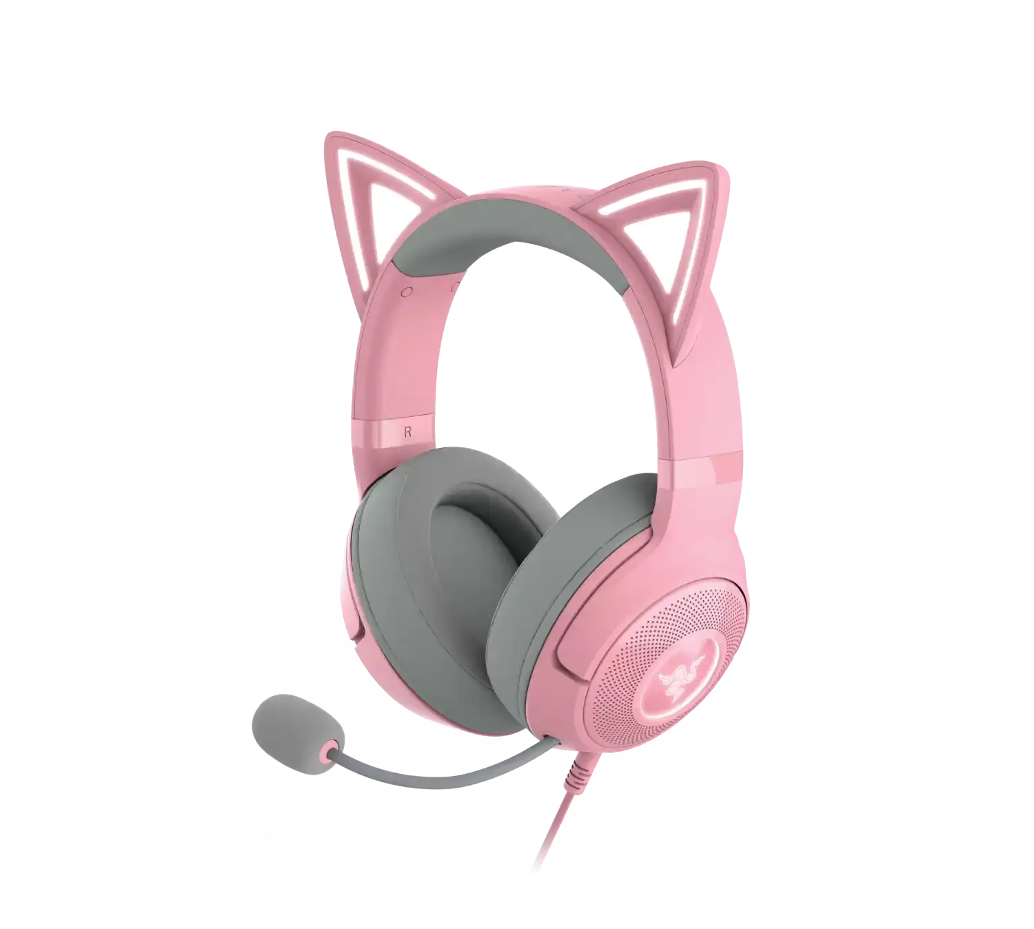 Slušalice sa mikrofonom RAZER Kraken Kitty V2 - Roze RGB Slika 2