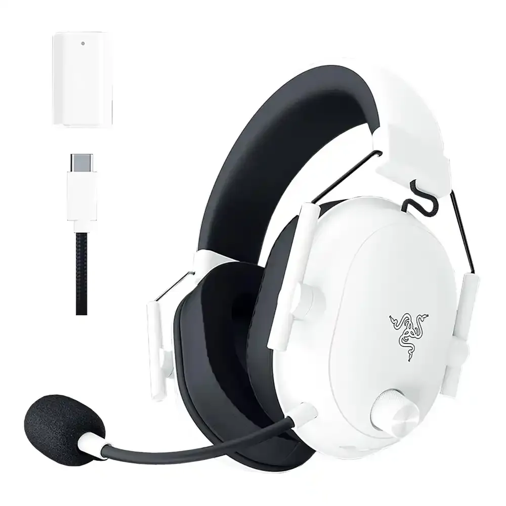 Bežične slušalice RAZER BlackShark V2 HyperSpeed - White Ultra-Lightweight Slika 1