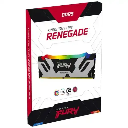 Memorija DDR5 48GB 8400MHz ARGB Kingston Fury Renegade KF584CU40RSAK2-48 XMP Slika 3