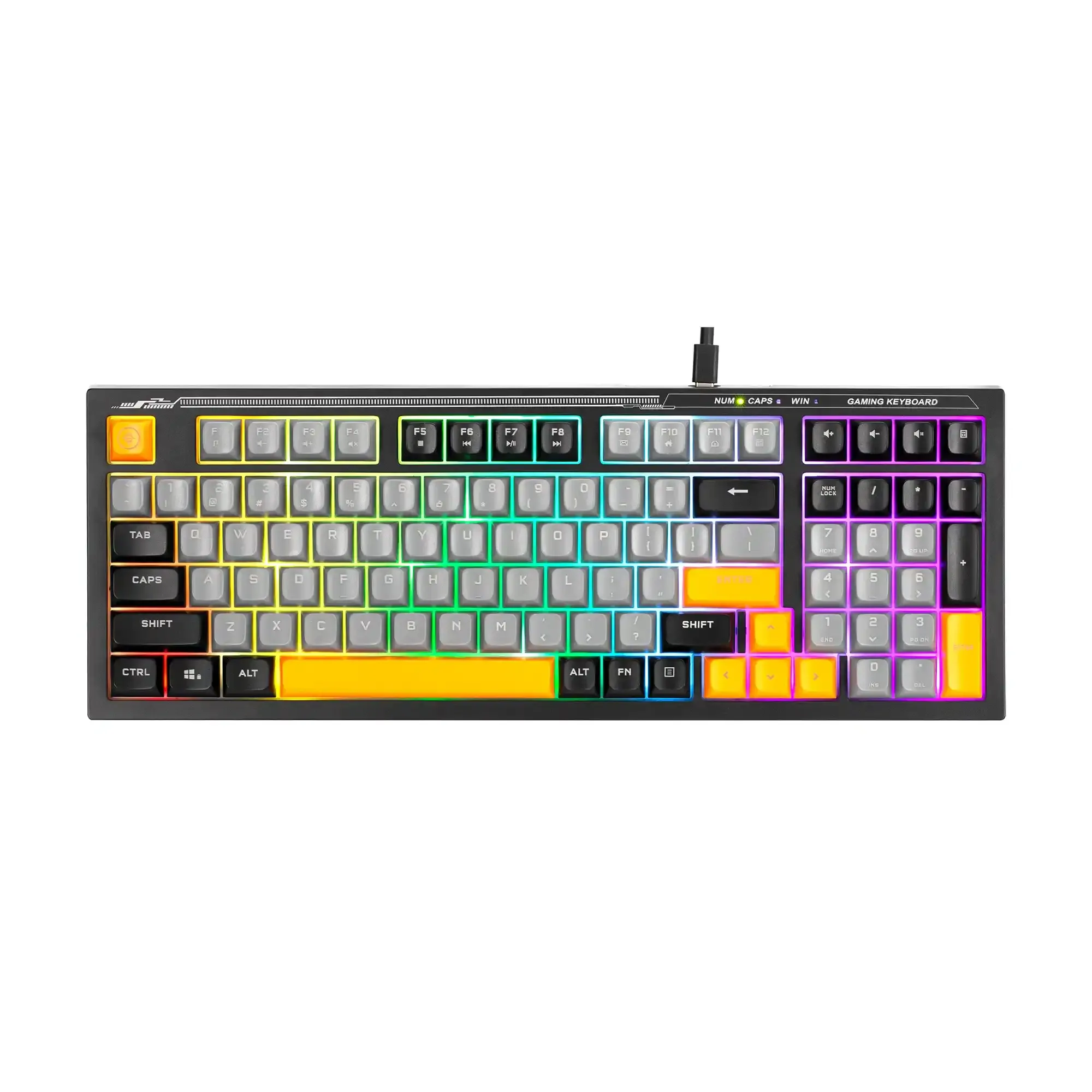 Tastatura USB Marvo Soldat S50B K638B Slika 1