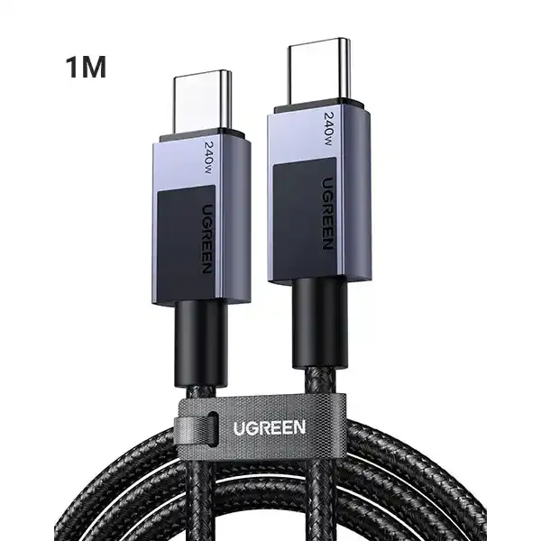 Kabl USB Tip C-Tip C Ugreen L513 240W 1m brzo punjenje Slika 1