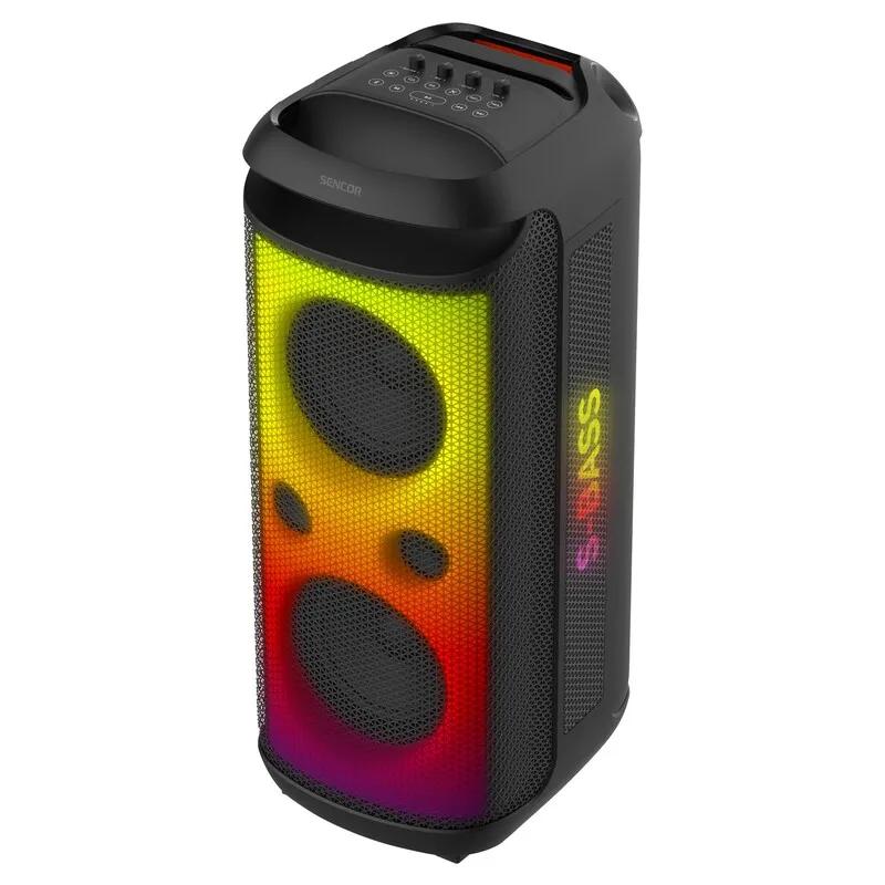 Karaoke zvučnik Sencor Partycone Boost 250W/TWS/IPX4/bežični mikrofon/FM/SD/2xUSB Slika 3